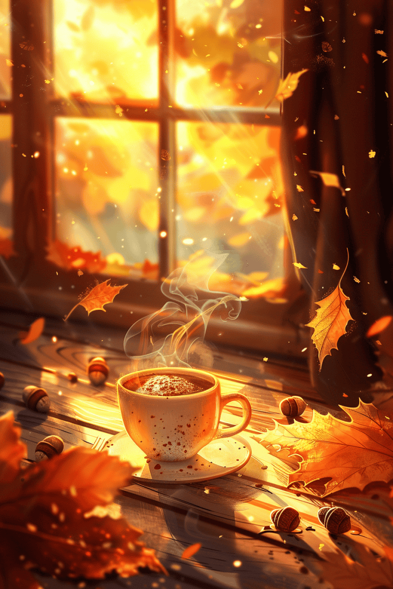 Steaming Cup Of Hot Cocoa