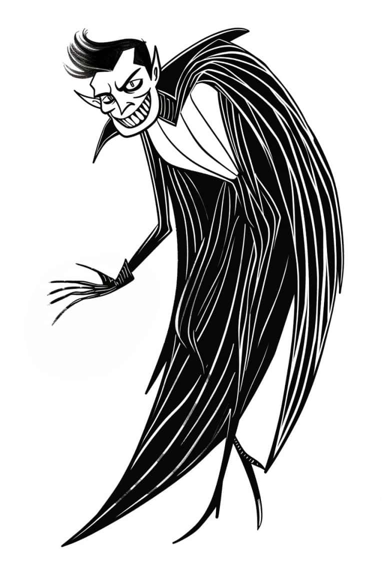 Grinning Vampire