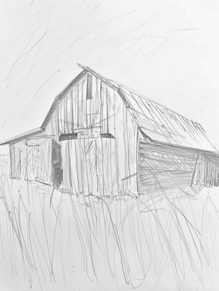 Weathered Barn