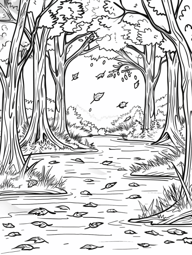Winding Riverbank