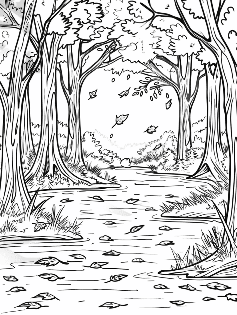 Autumn Coloring Pages