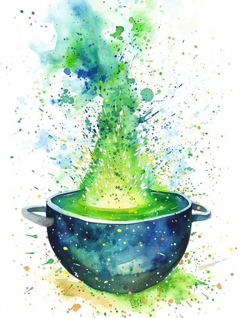 Bubbling Witch Cauldron