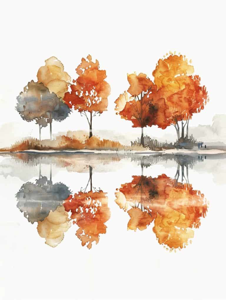 Quiet Lake Reflection
