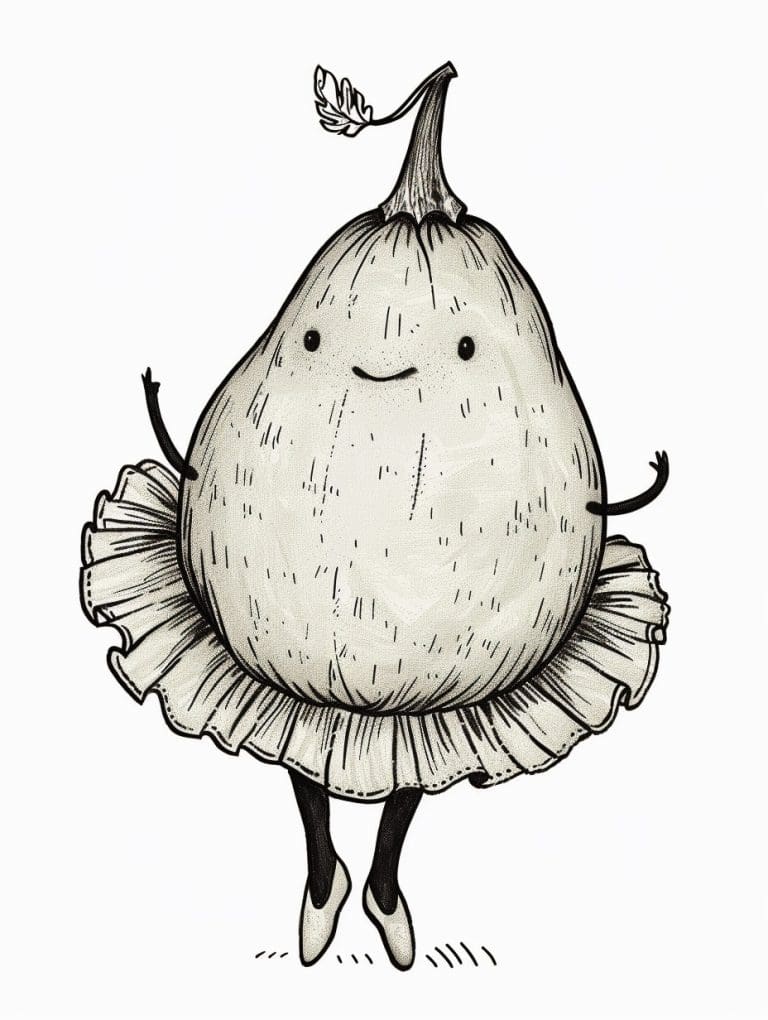 Round Gourd Ballerina