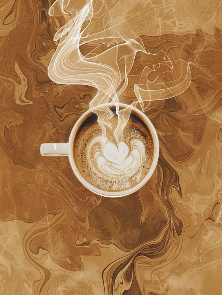 Steaming Coffee