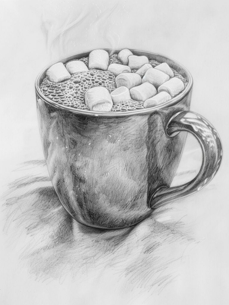 Hot Cocoa With Marshmallows