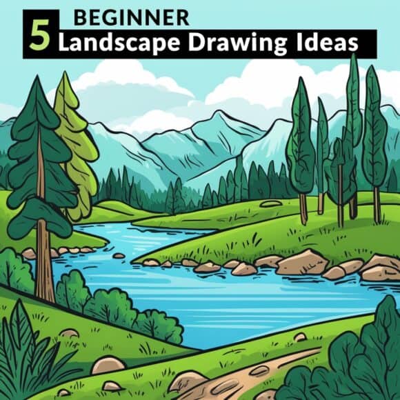 Leonardo-Phoenix-09-5-Beginner-Landscape-Drawing-Ideas-Ideas-h-0
