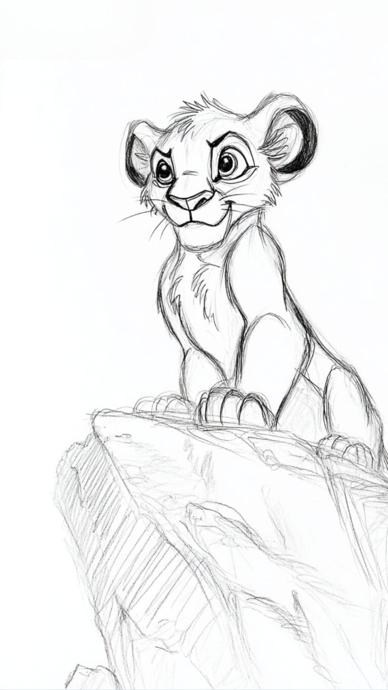 Simba Standing Proud