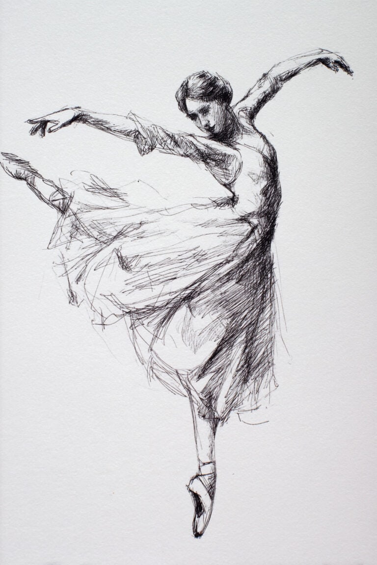 A dancer mid-spin