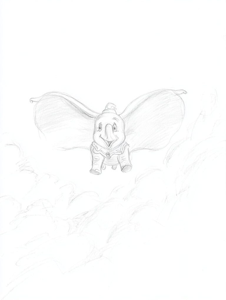 Dumbo Soaring High