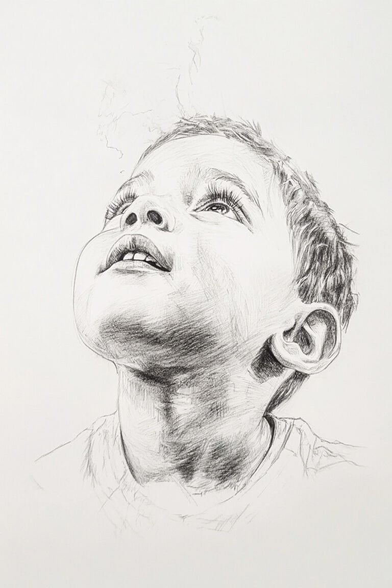 Child in wonder