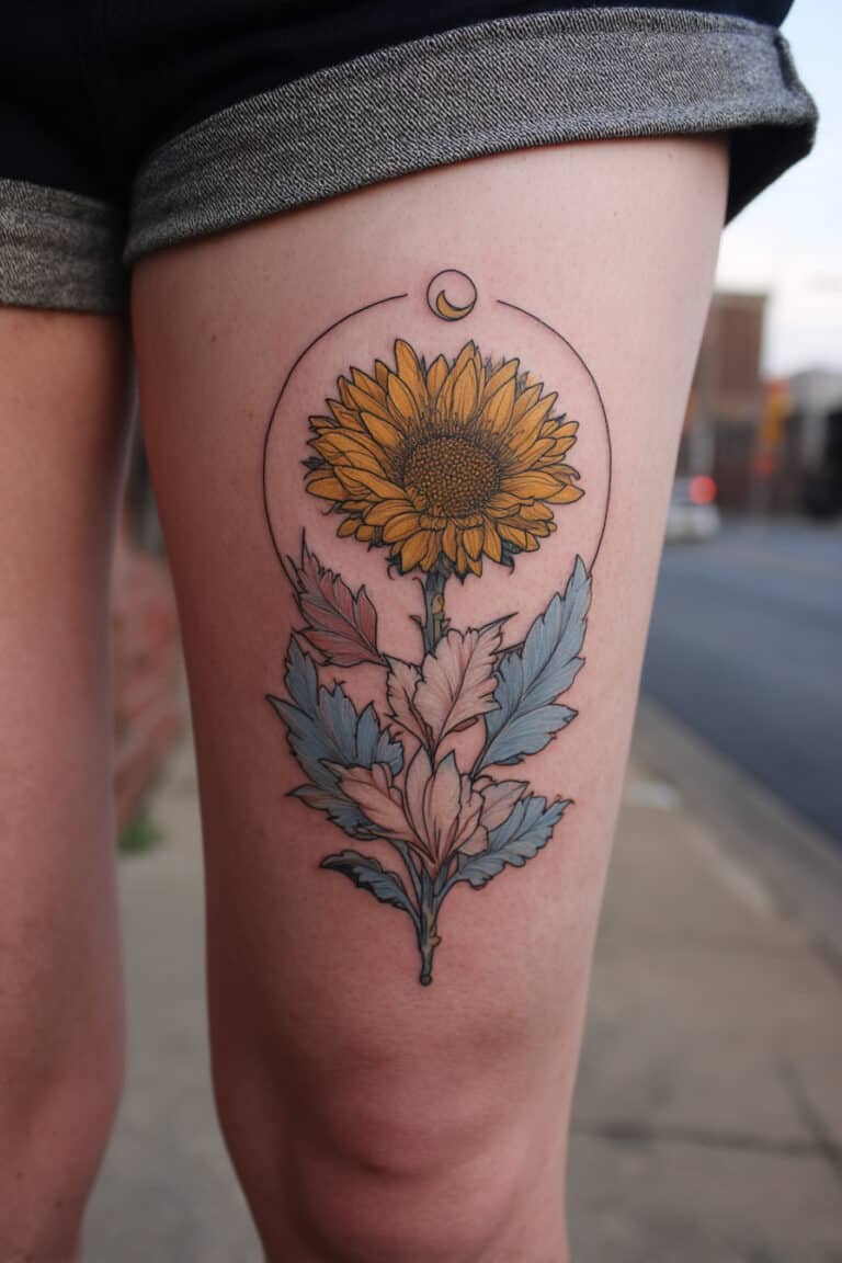 Sunflower Sun & Moon
