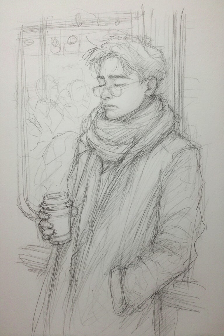 Tired Commuter