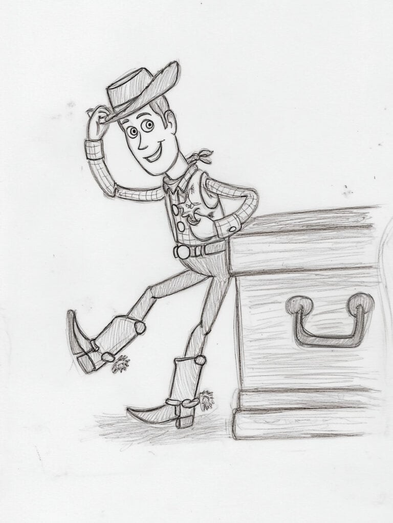 Woody Tipping His Hat
