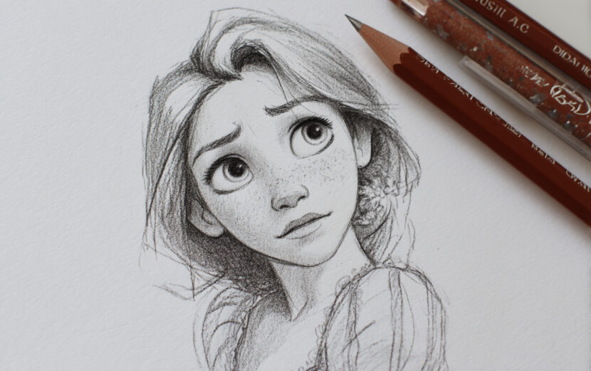 emthehuman1_a_pencil_that_is_next_to_an_amateur_pencil_sketch_d_5683a5ed-6c0b-4d13-967e-e2730a1a372a