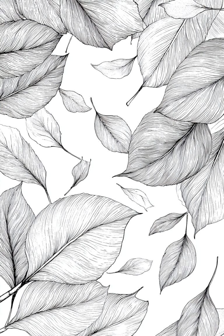Autumn Leaves Falling