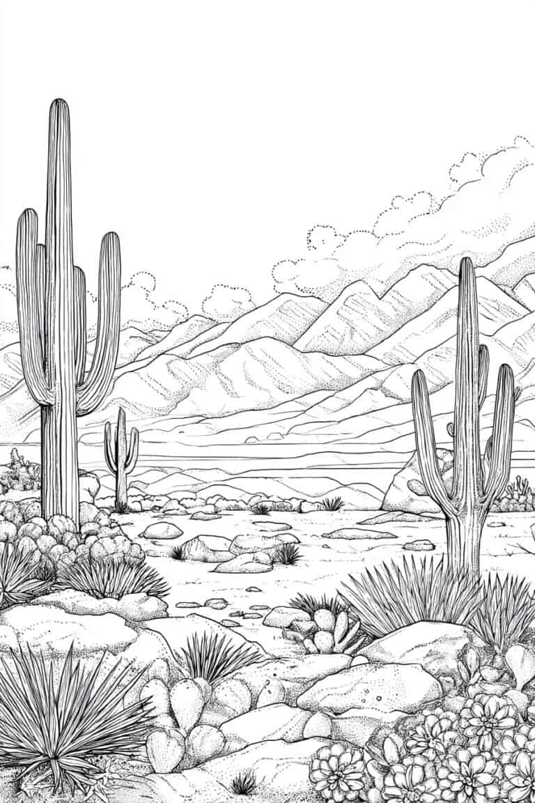 Cactus Desert Garden