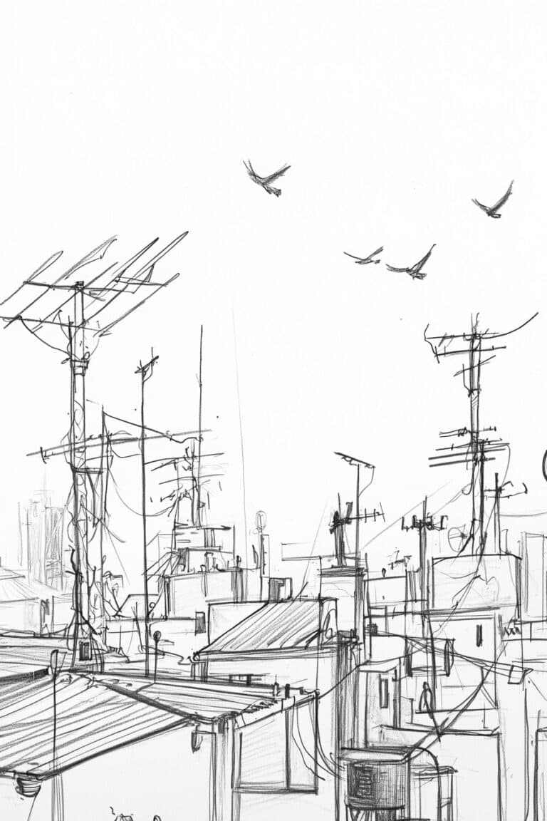 City Skyline at Dusk