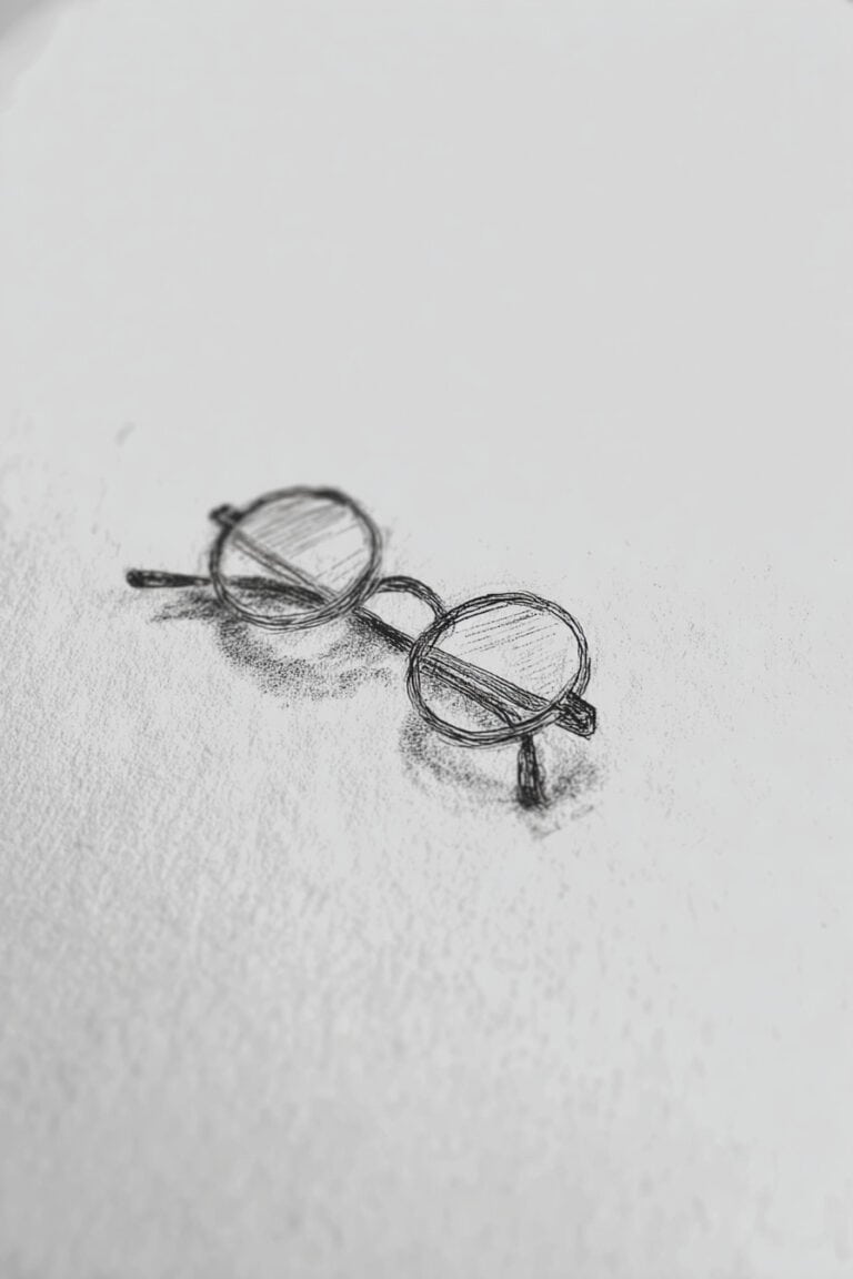 Pair of Round Glasses