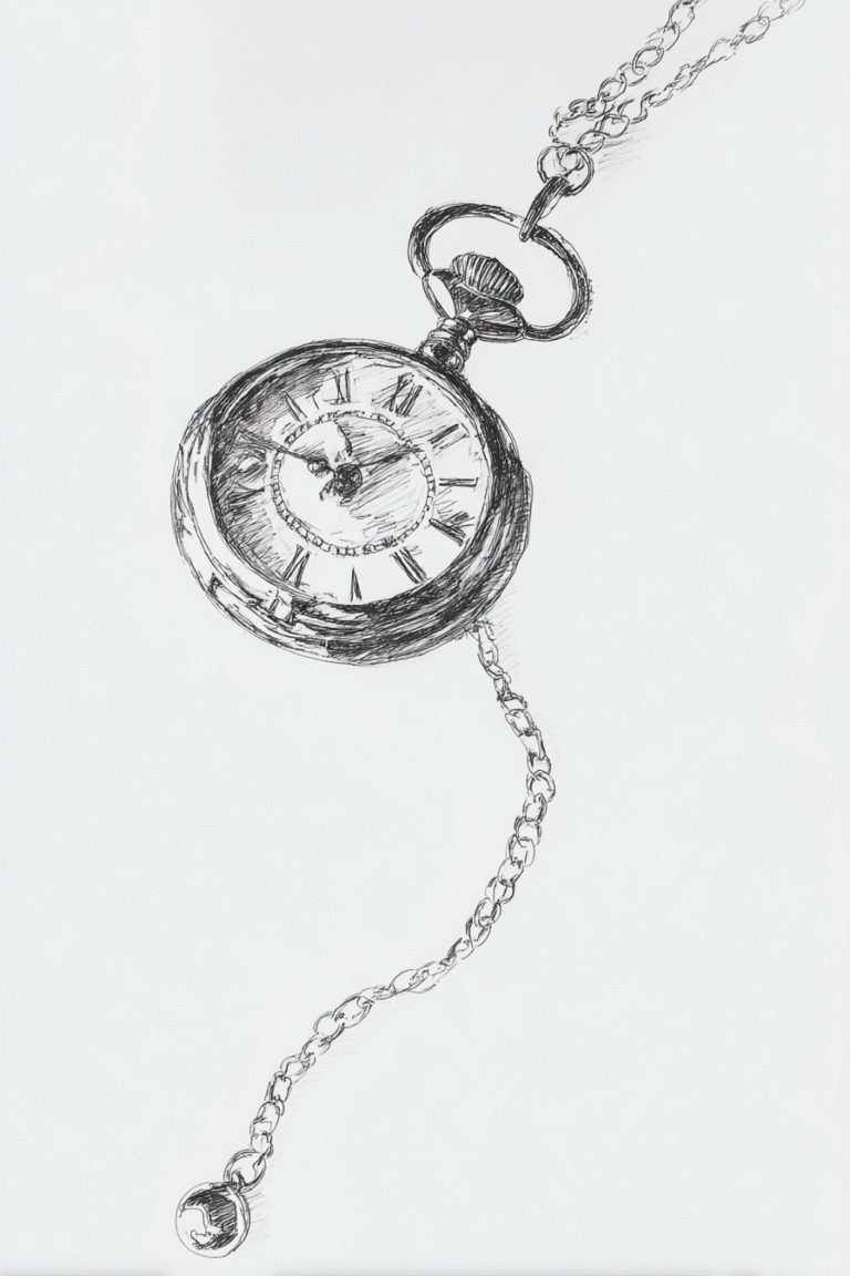 Pocket Watch with Chain