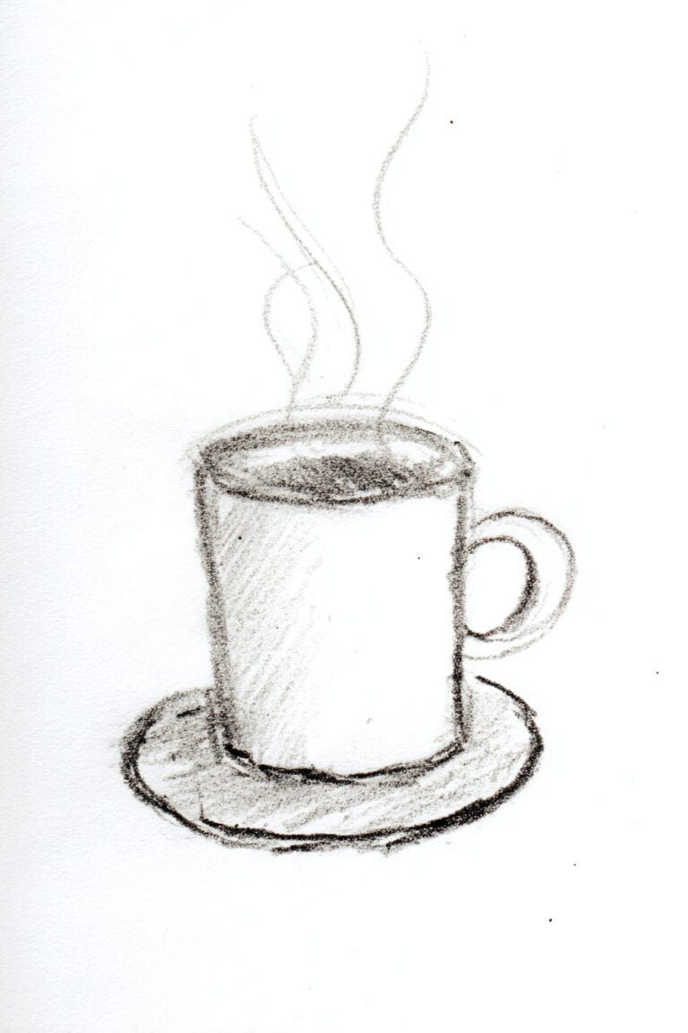 Steaming Coffee Mug