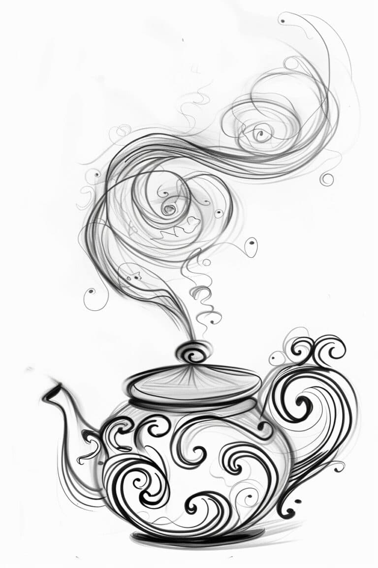 Teapot with Steam