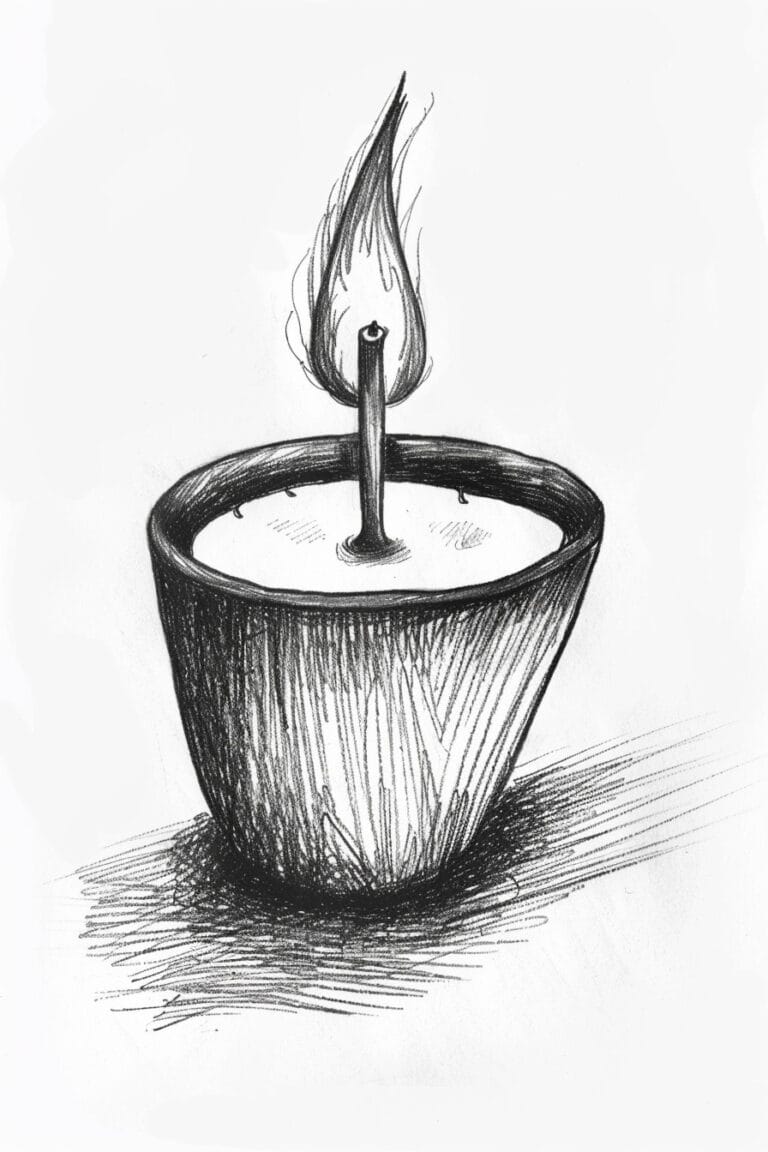 Tiny Candle Flame