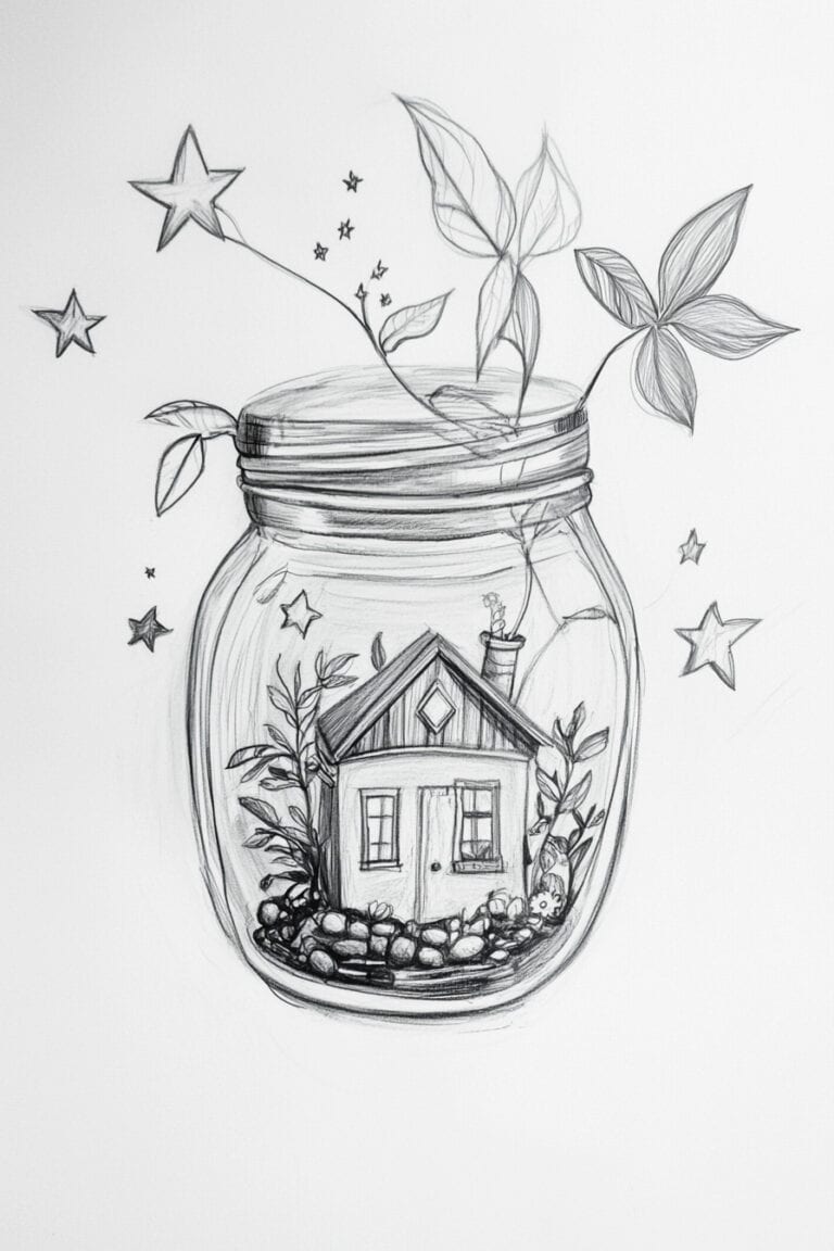 Tiny House In A Jar