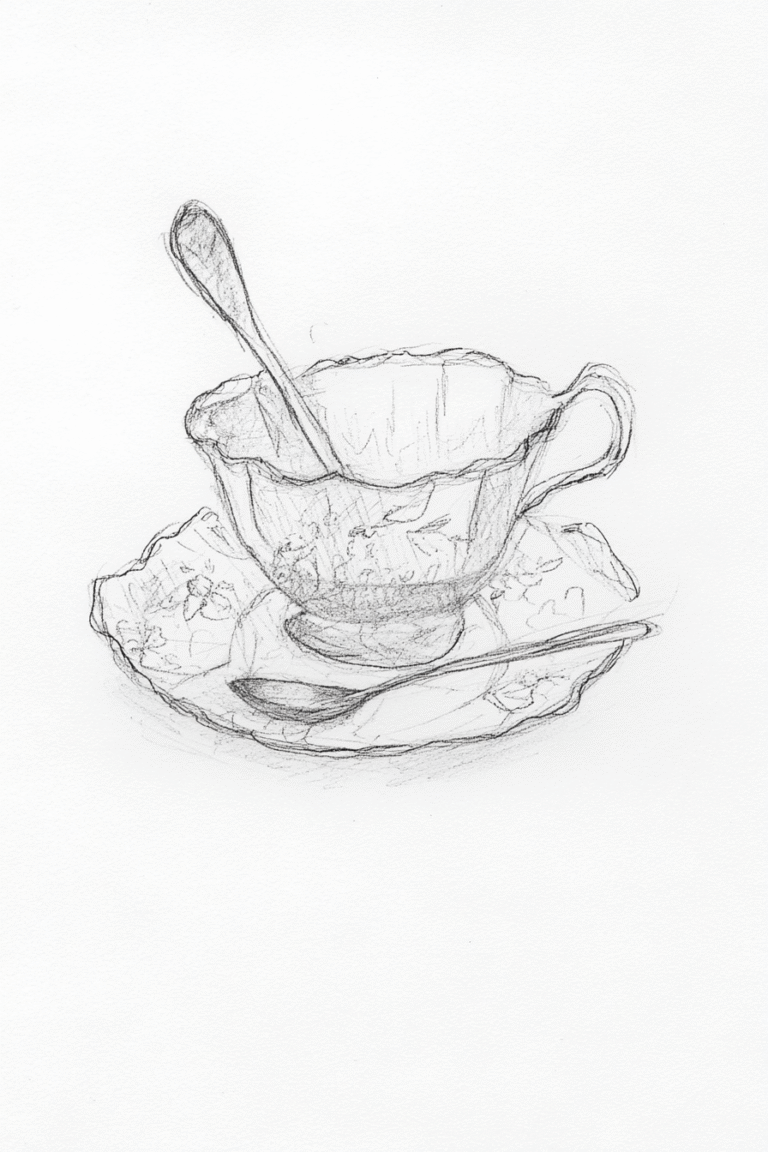 Vintage Teacup and Saucer