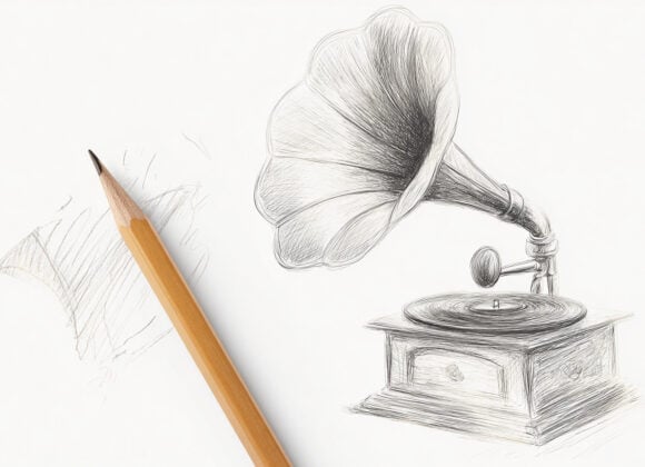 emthehuman1_a_pencil_that_is_next_to_an_amateur_pencil_sketch_d_5e548f9e-0d7d-4919-a209-969bdf344d22