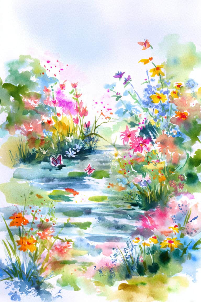Butterfly Garden Pond