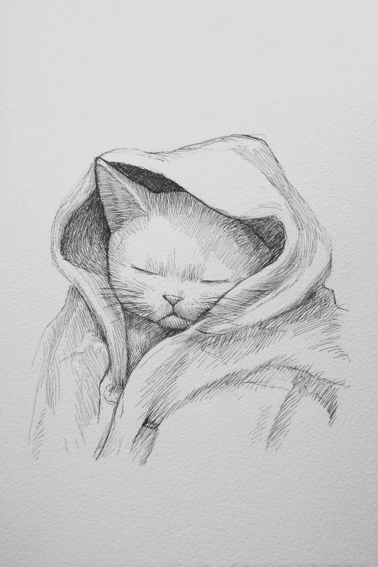 Cat in a Hoodie