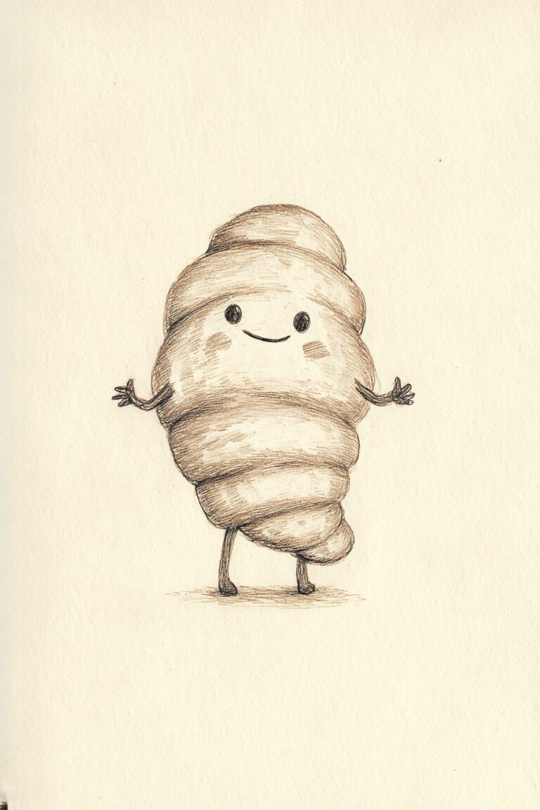 Croissant Character