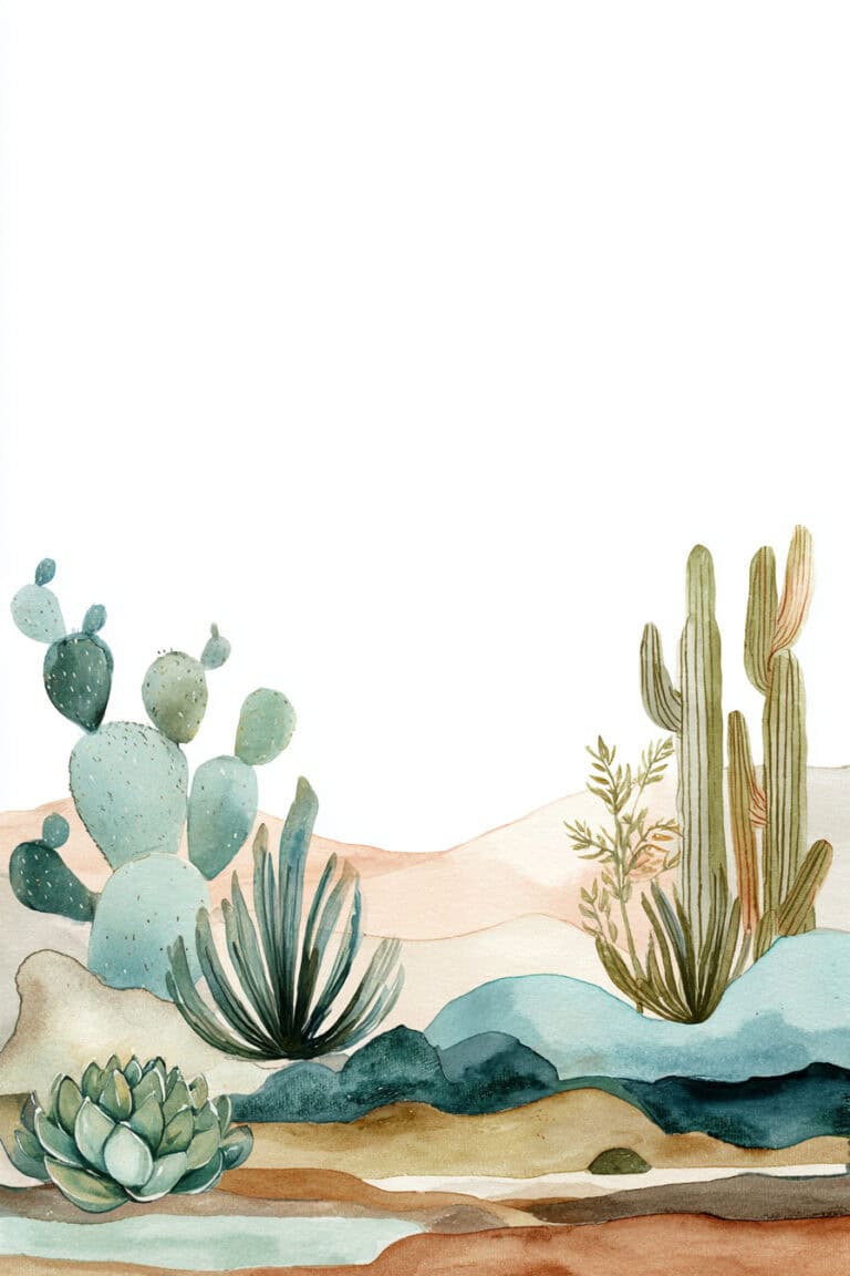 Desert Cactus Garden