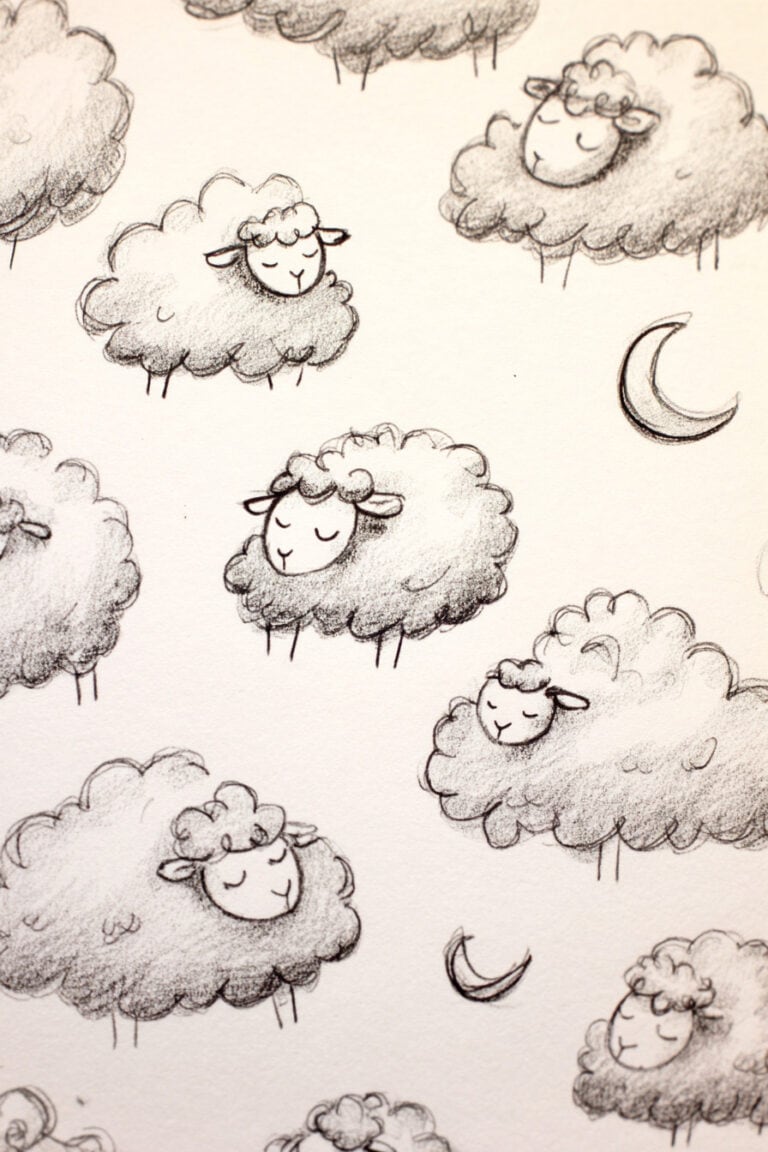Dreamy Cloud Sheep