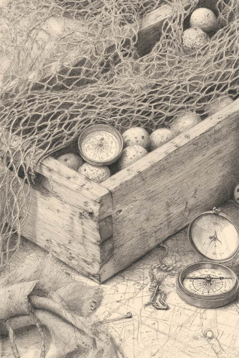 Fisherman’s Net Still Life