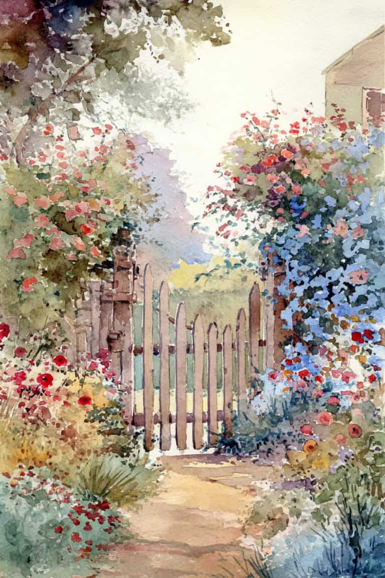 Garden Gate View