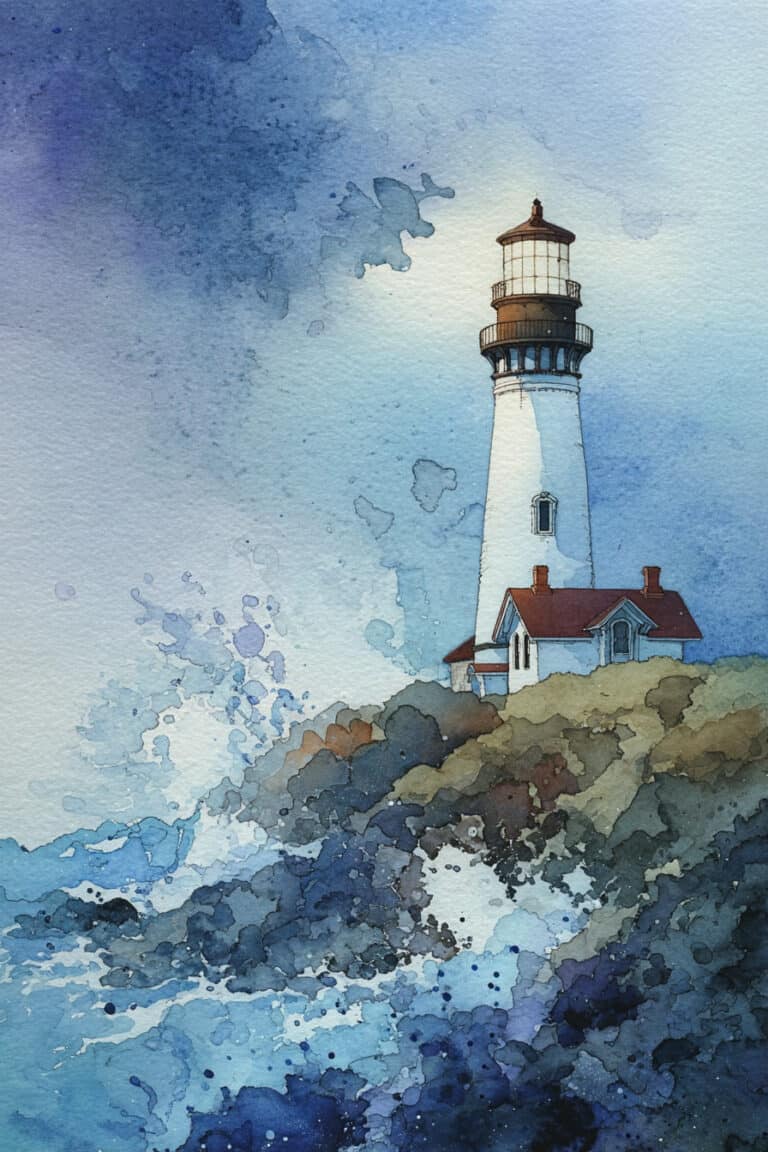 Lighthouse Coastal View
