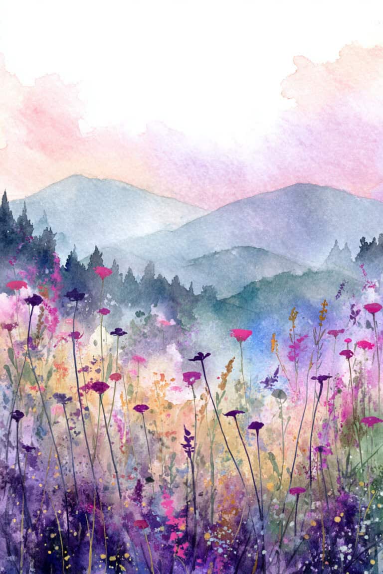 Mountain Meadow Wildflowers