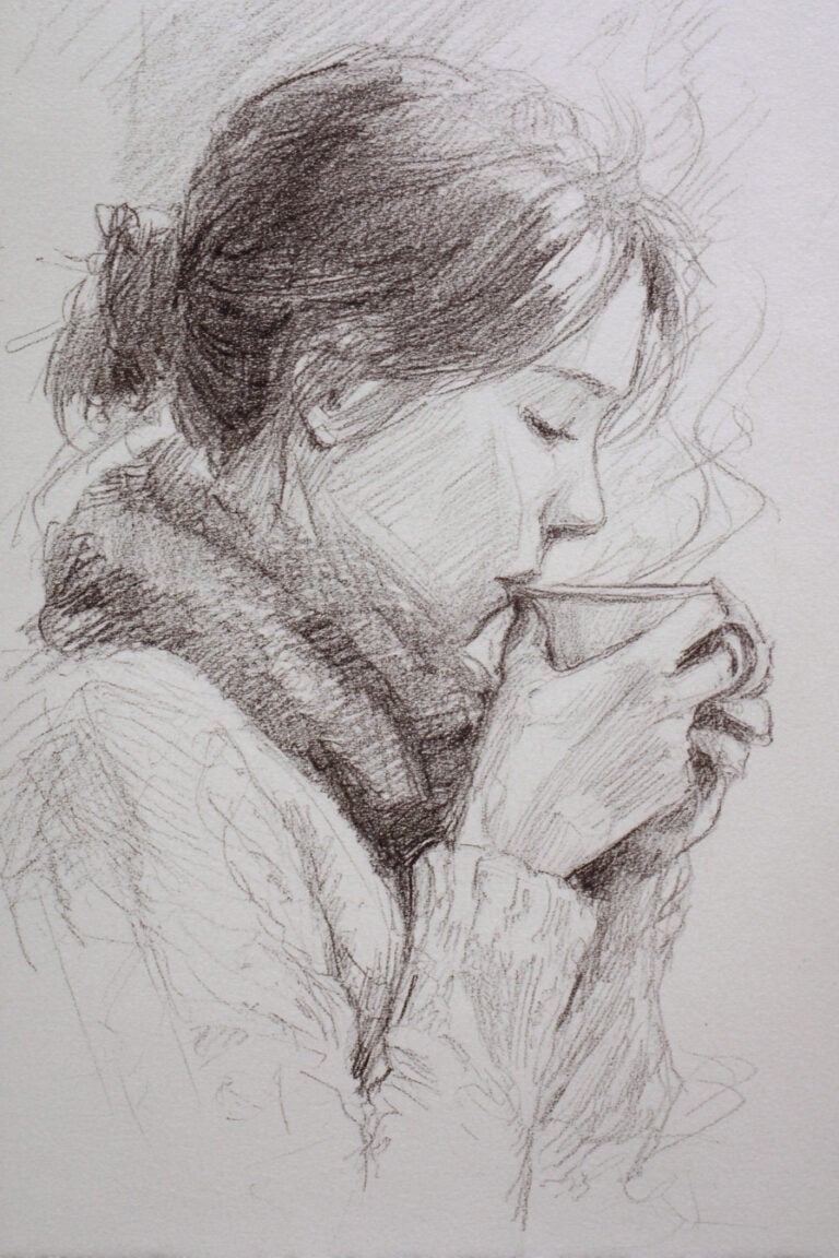 Portrait with Mug