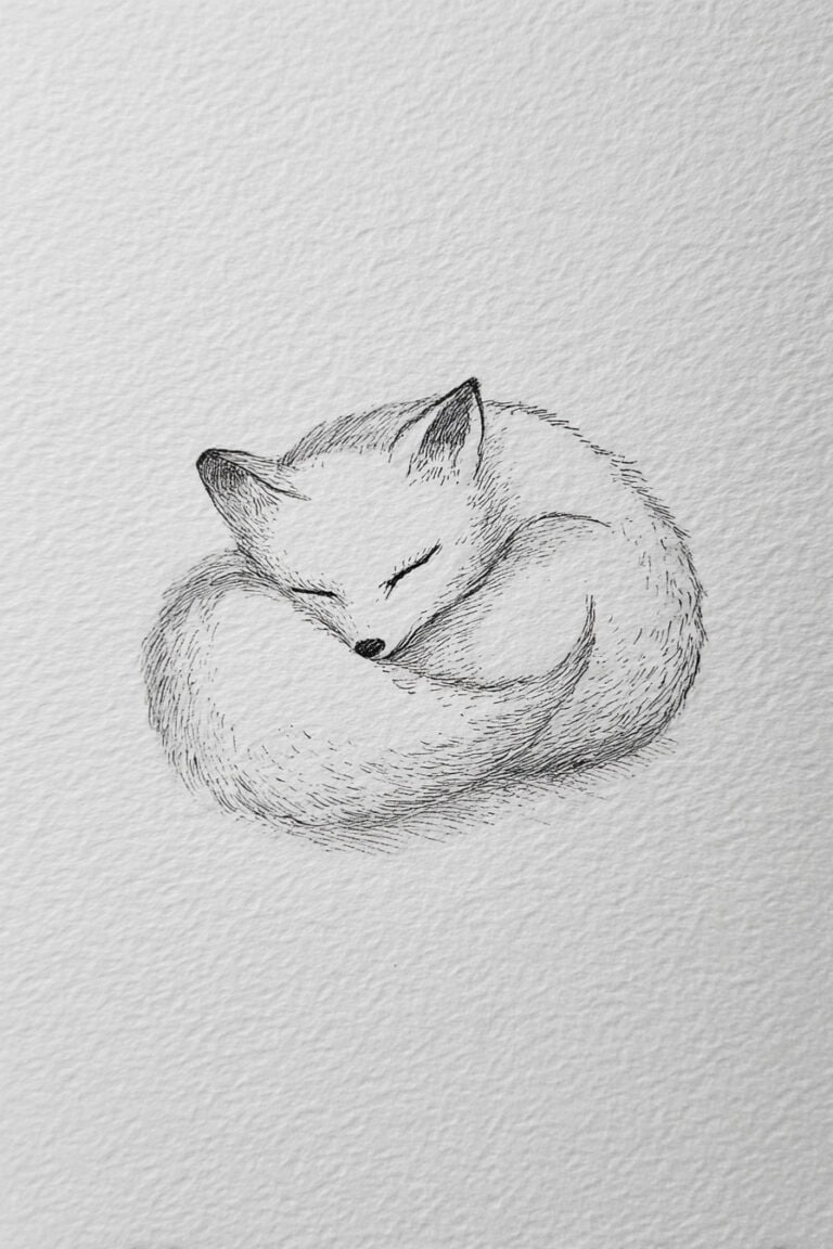 Sleepy Fox