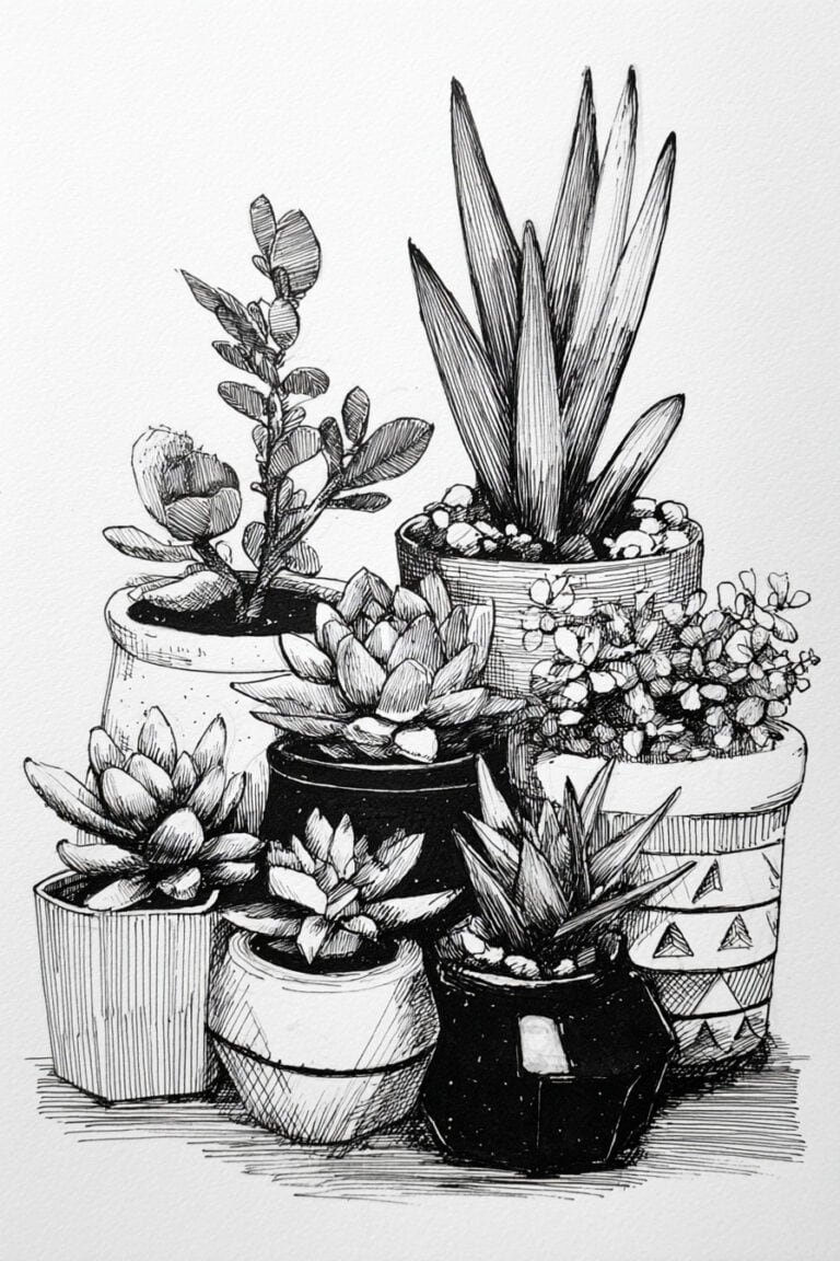 Succulent Garden Spread