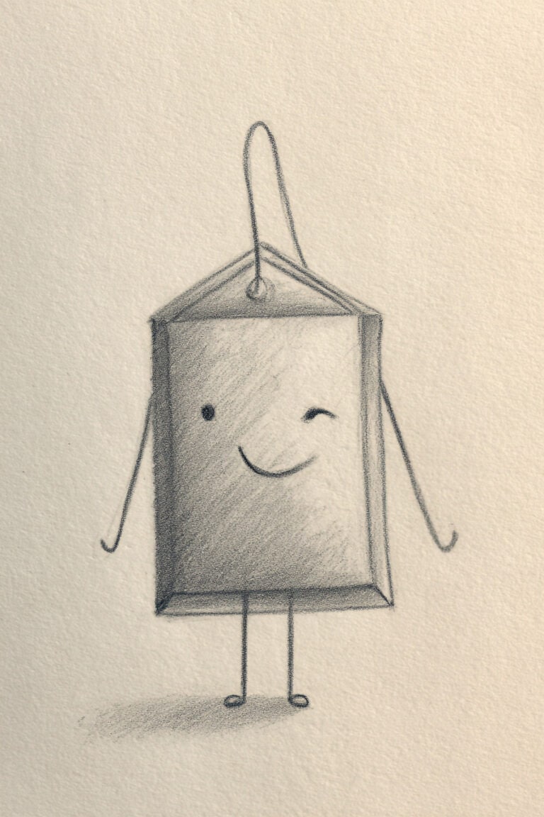 Tea Bag Character