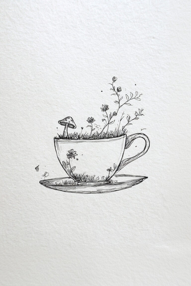Vintage Teacup Garden