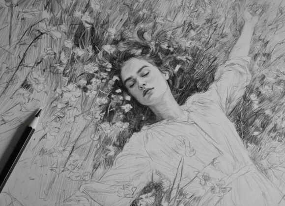 emthehuman1_a_pencil_next_to_a_sketch_of_a_young_woman_lying_on_ca098ac4-64f2-43fa-a110-fabc5aaa763d