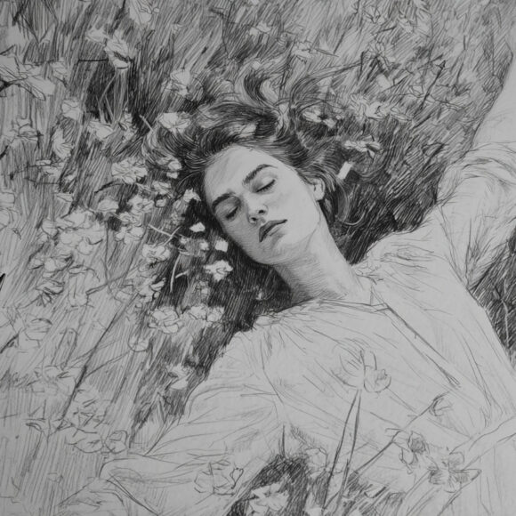 emthehuman1_a_pencil_next_to_a_sketch_of_a_young_woman_lying_on_ca098ac4-64f2-43fa-a110-fabc5aaa763d