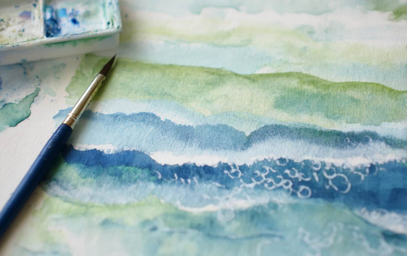 25 Loose Watercolor Ideas for Painting Stunning Abstract Landscapes