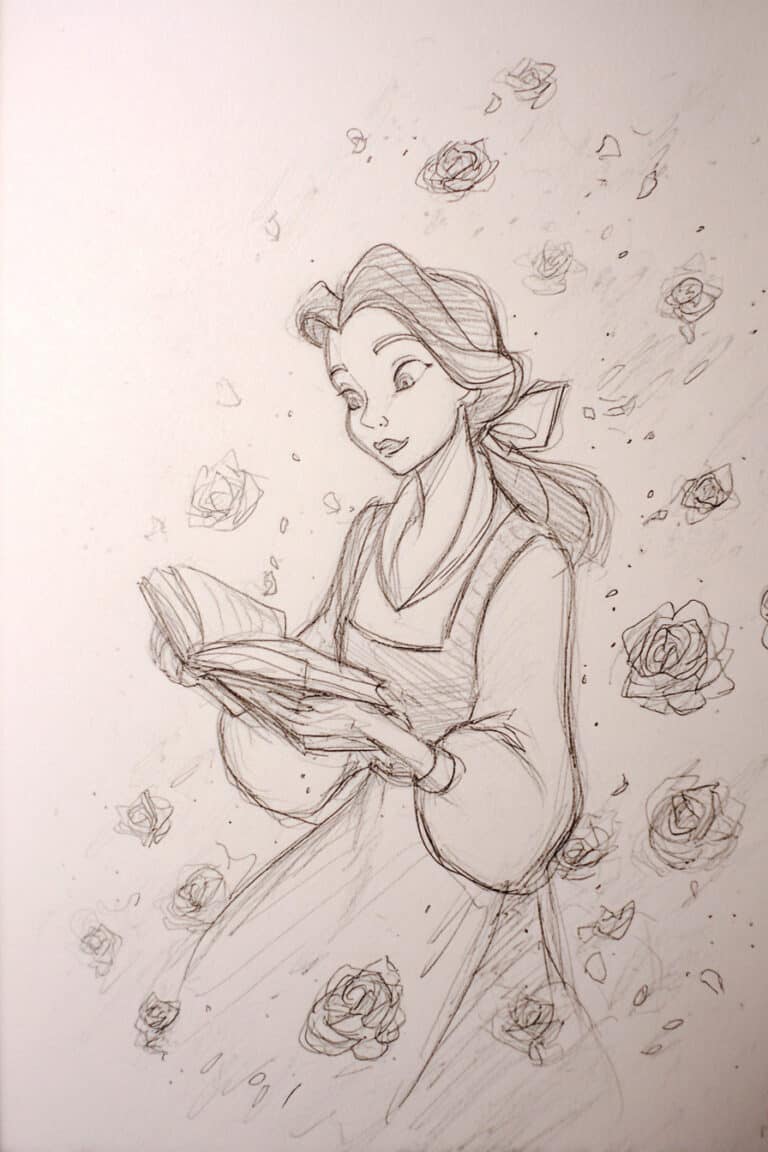 Bookish Belle & Floating Roses