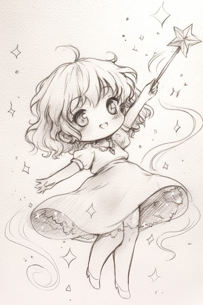 25 Easy Chibi Cartoon Doodles for Beginners - Brighter Craft