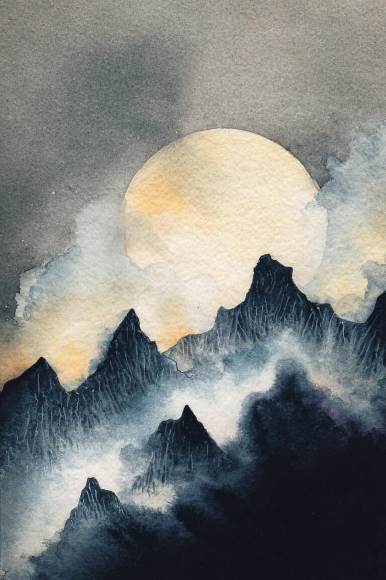 Moonlit Mountains